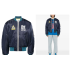 Billionaire Boys Club 印花拉链飞行员夹克