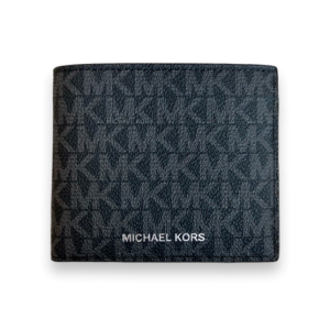 Michael Kors MK 男生 皮夾 防刮皮革 零錢袋 男款 皮夾 短夾-藍