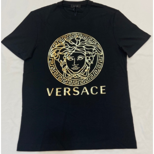 Versace Milano Stamp 刺繡棉T恤